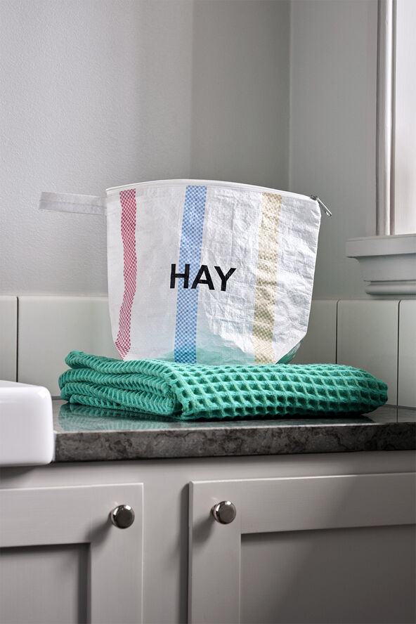 Hay Candy Stripe Wash Bag-Medium-Multi Multi