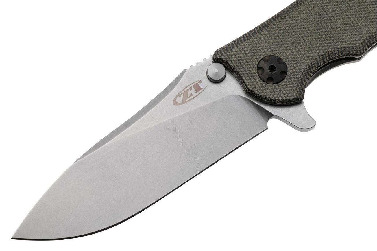 Zero Tolerance 0562MIC Magnacut, Micarta, zakmes, Rick Hinderer design