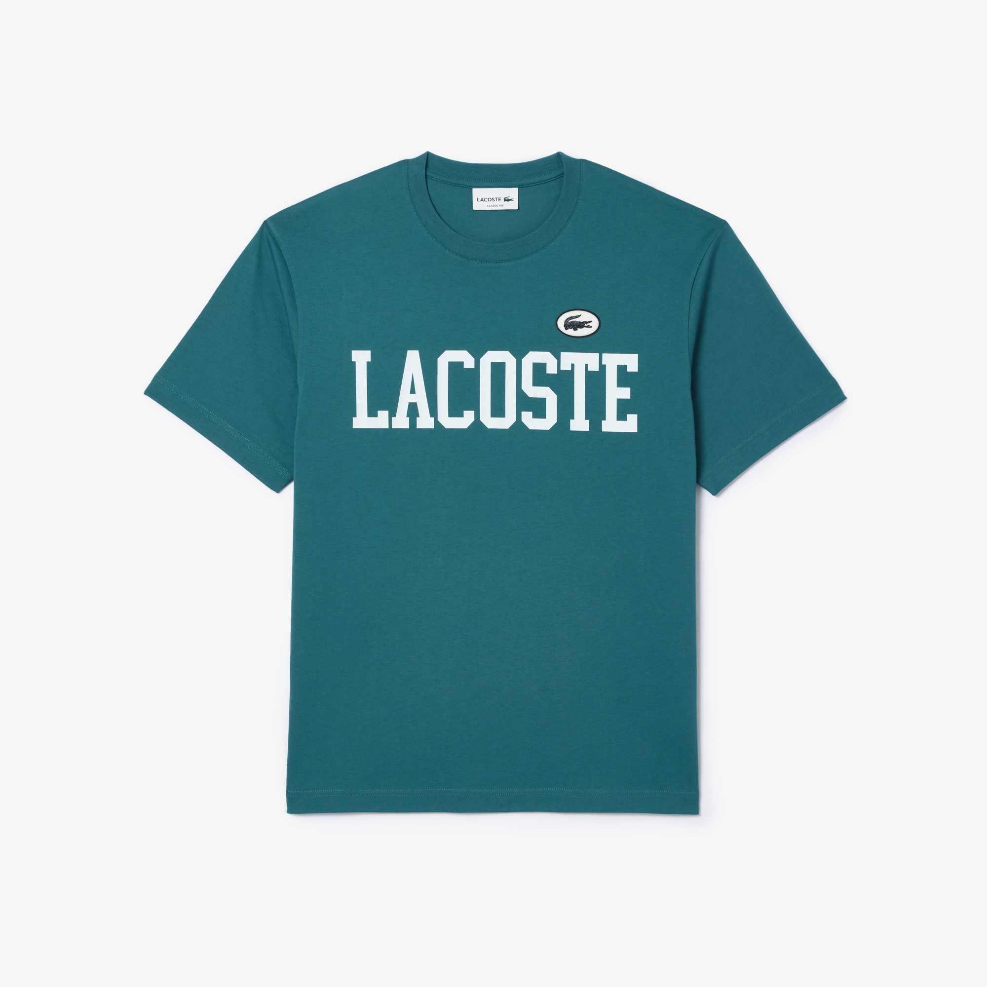 Lacoste Logo Print T Shirt