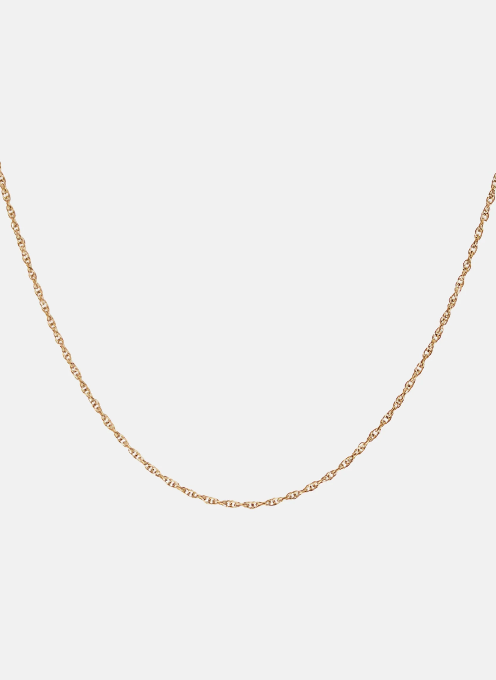 EPSILON - Collier chaîne epsilon | Doré
