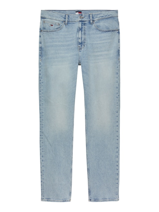 Tommy Jeans Slim-fit-Jeans »Ryan Regular Slim Straight«, Slim‑Straight‑Jeans aus hochwertigem Denim regulärer Leibhöhe