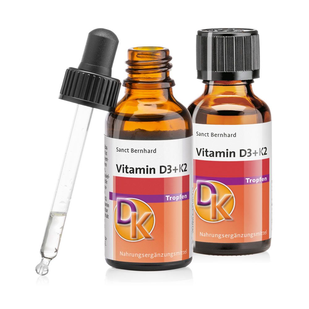 Sanct Bernhard Vitamin-D3+K2-Tropfen