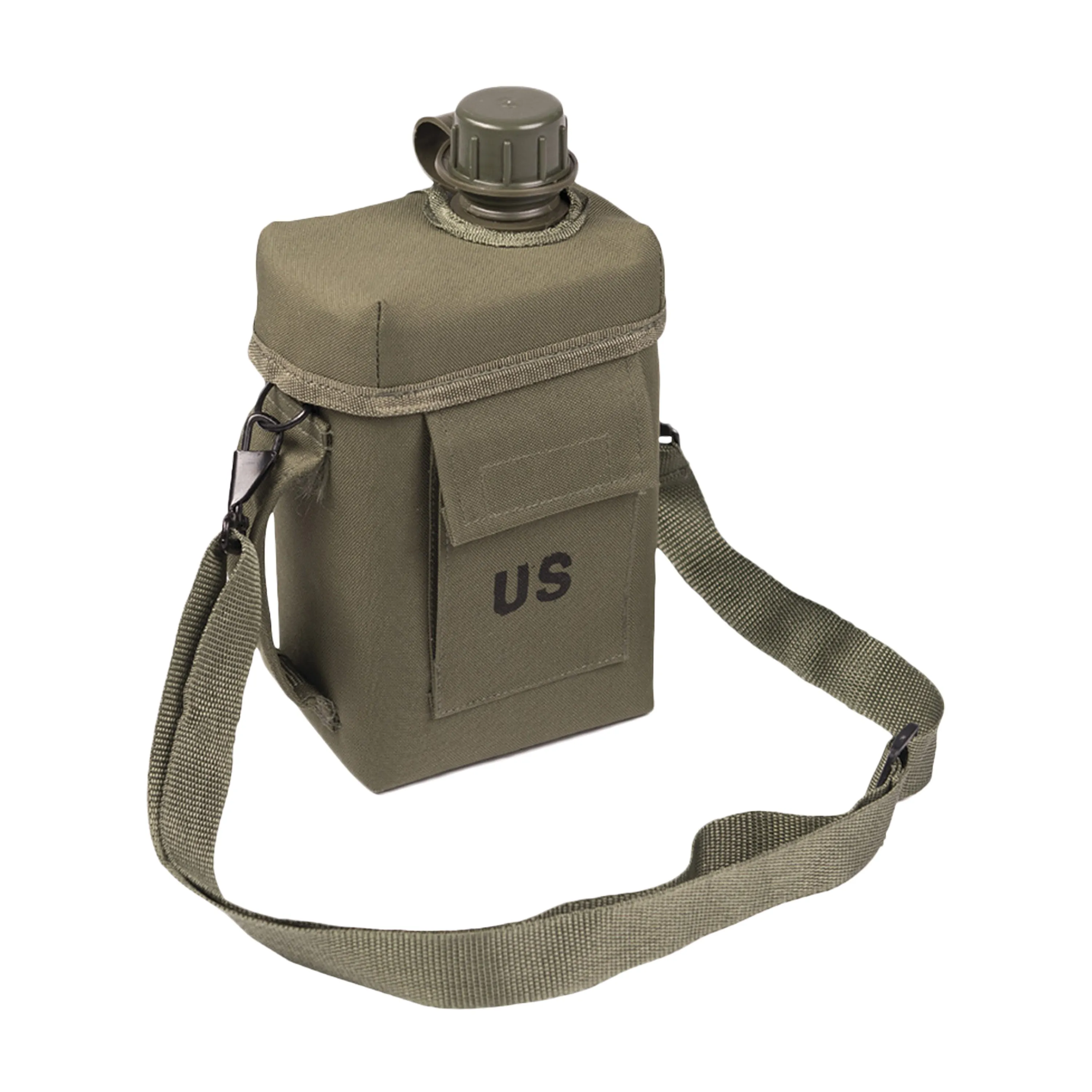 Mil-Tec -  Feldflasche Patrol Canteen 2 L mit Hülle