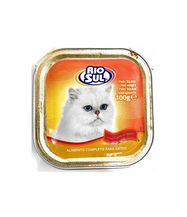 Rio Sul Patê para Gatos 100 g Carne