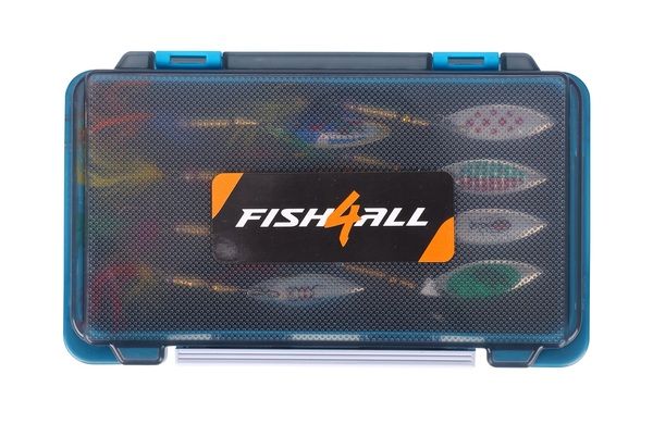 Fish4All Spinner Box Willow 7cm 4.3g (8 pcs)