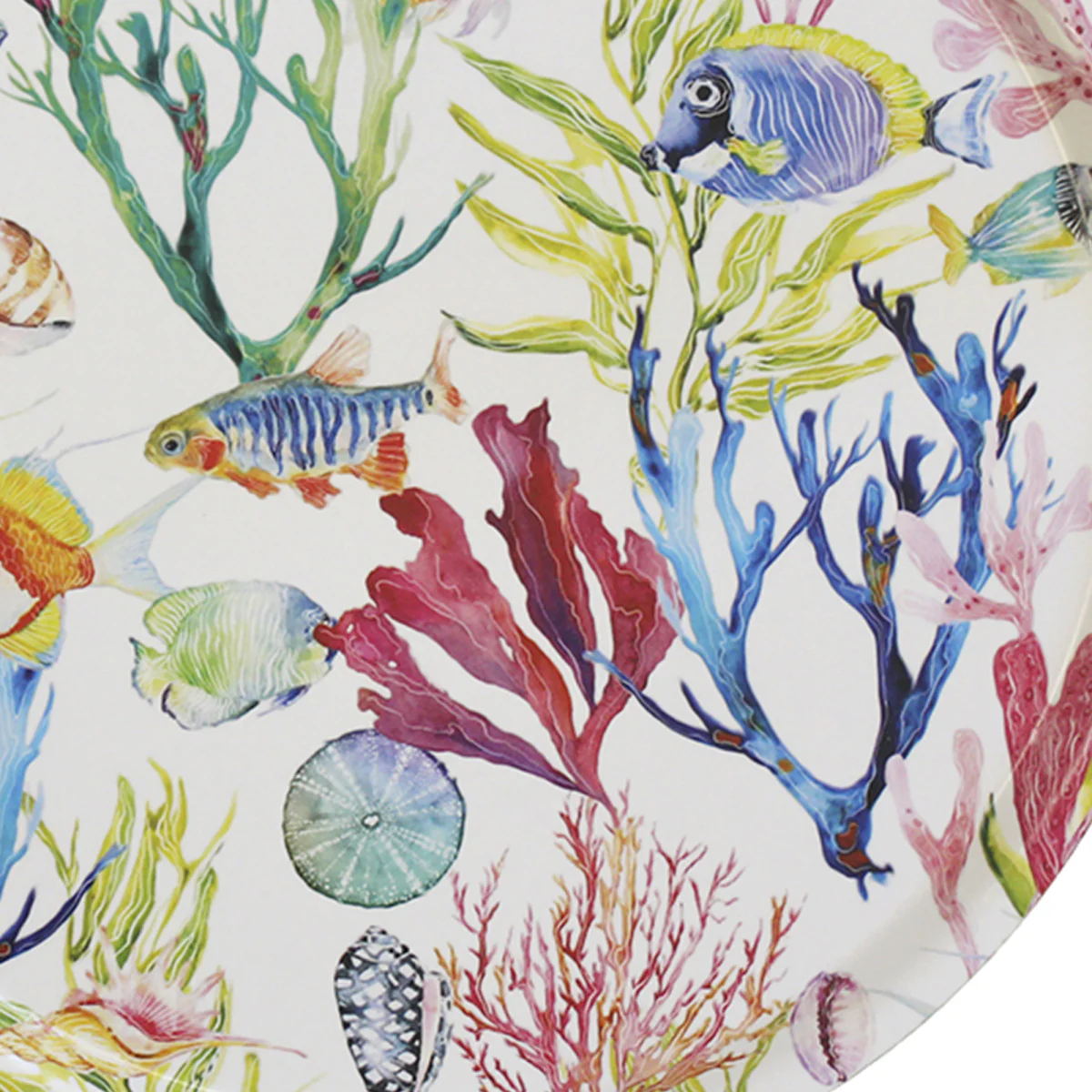 Plateau bois multicolore 33X43 Garnier Thiebaut