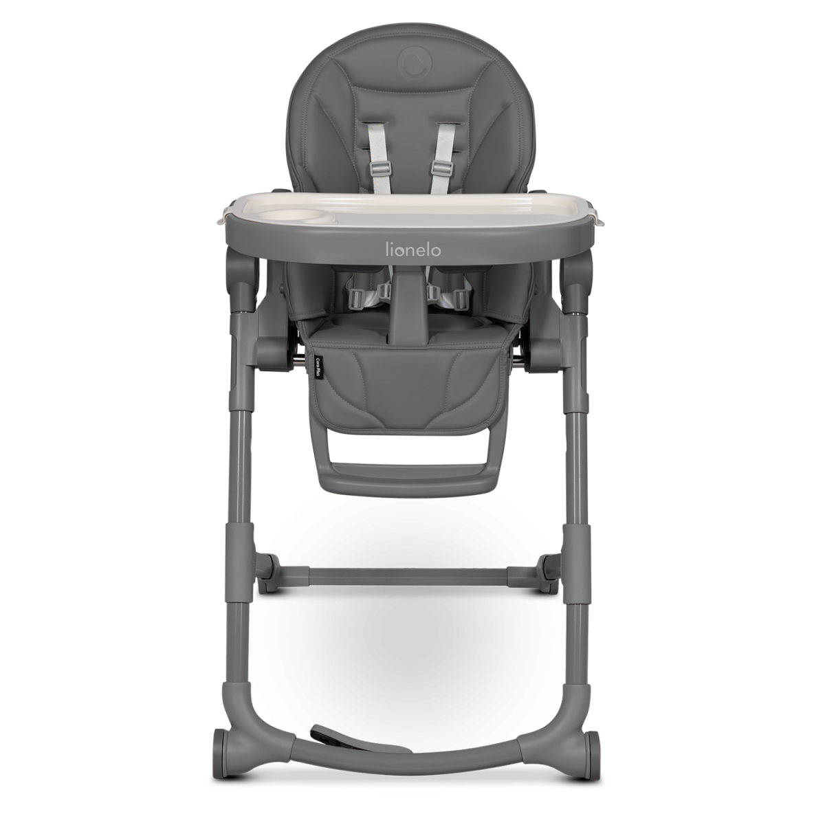Chaise haute Lionelo Cora Plus 2en1 -15 kg - Chaise pliante avec fonction bascule jusqu'à 9 kg - Arche jouet