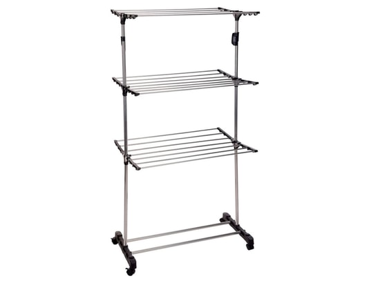 BATHROOM SOLUTIONS - Séchoir linge tour sur pied 80x57x165 cm