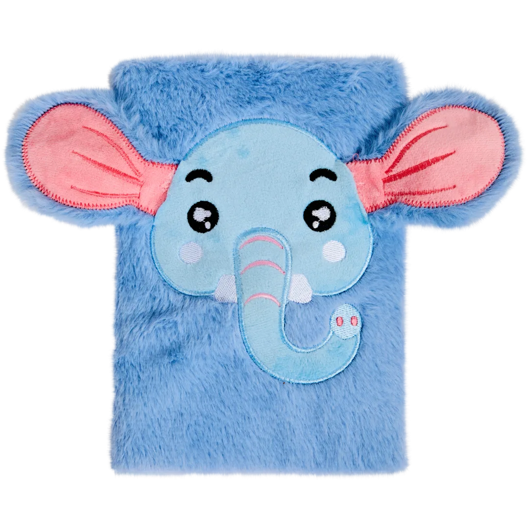 Carnet de notes en peluche