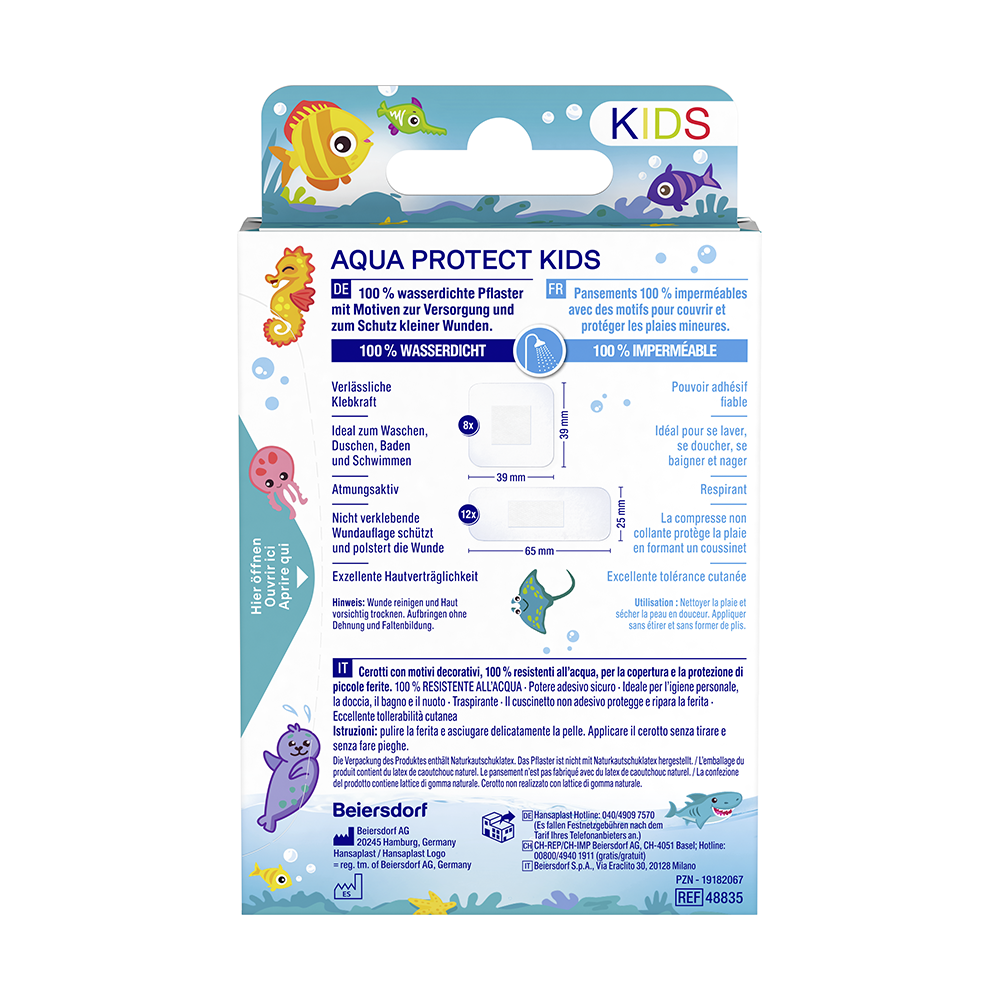 Hansaplast Aqua Protect<br>20 Stück, Kids