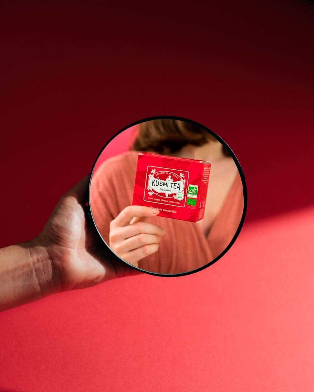 AquaRosa-Infusion hibiscus, fruits rouges 20 sachets