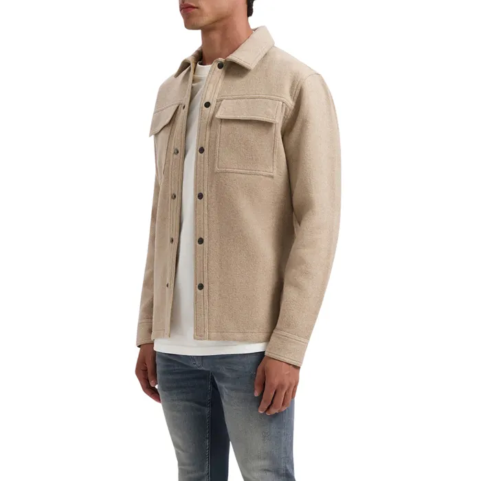 Pure Path Flannel Overshirt Heren