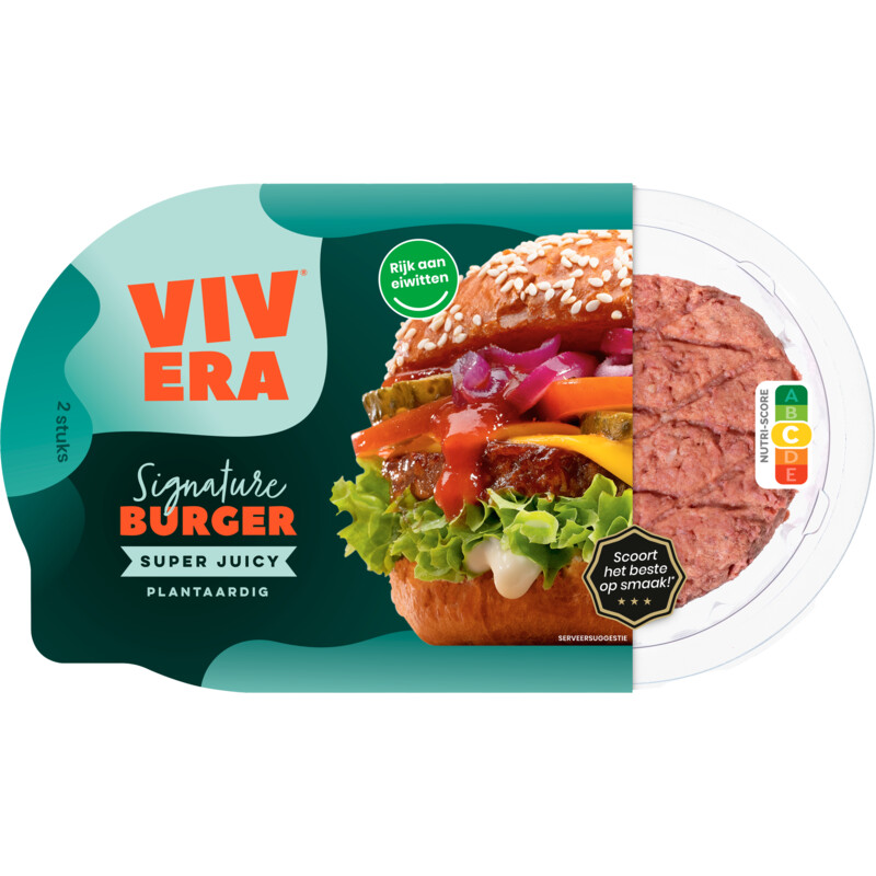 Vivera Signature burger plantaardig