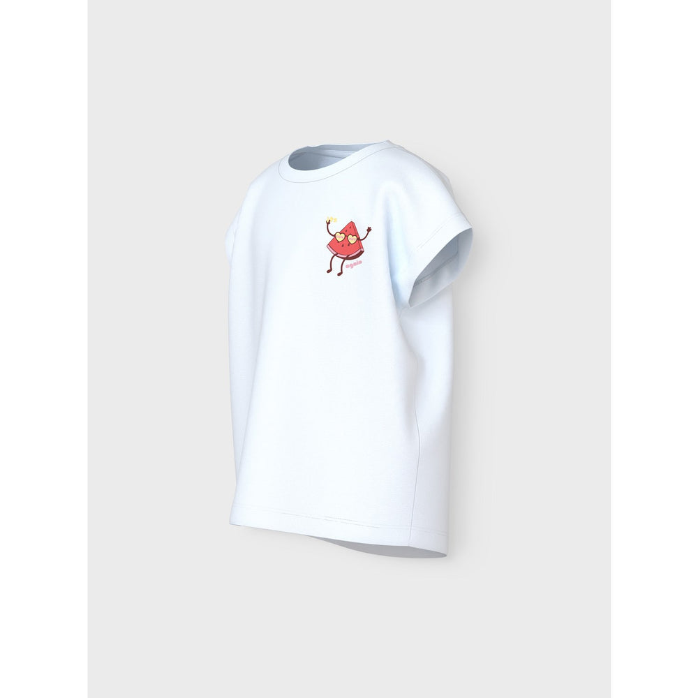 Køb Name It Bright White Watermelon Varutti Capsl Loose T-Shirt