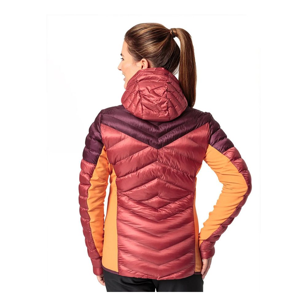 Vaude SESVENNA PRO - Doudoune Femme 190 cassis