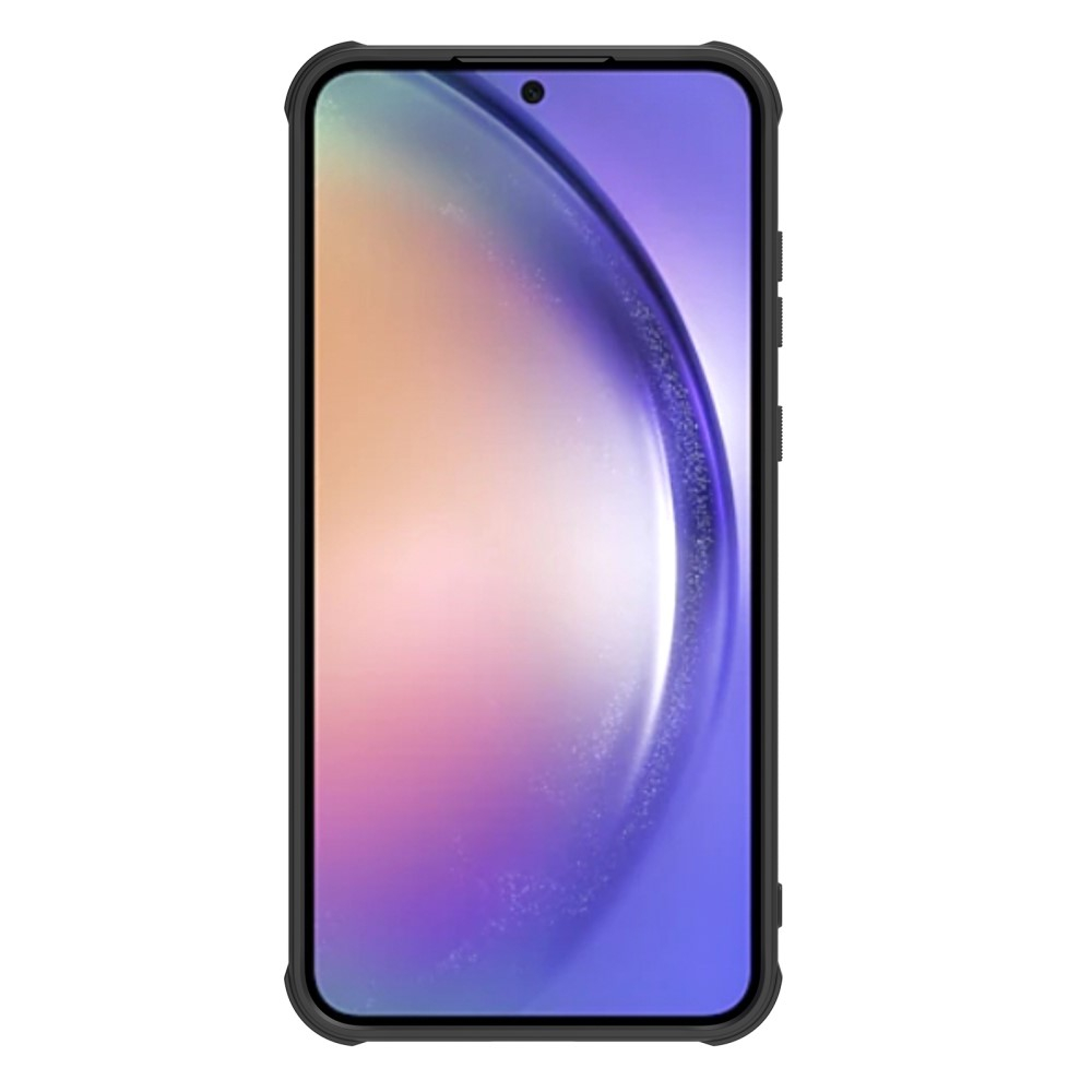 Samsung Galaxy A55 Hardcase Schutzhülle Grip Design MagSafe-Modul - Schwarz