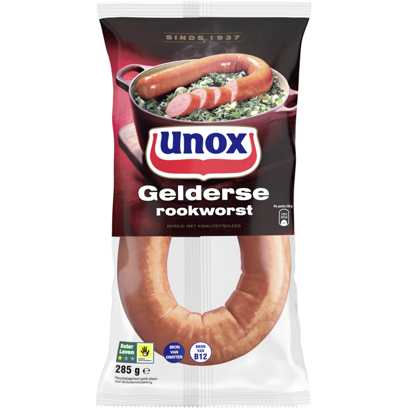 Unox Gelderse rookworst