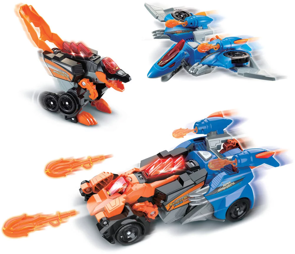 SWITCH ET GO COMBO - SUPER SPINO-DACTYL 2 EN 1