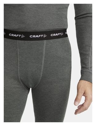 Ensemble Craft Core Wool Merino Baselayer Set Gris