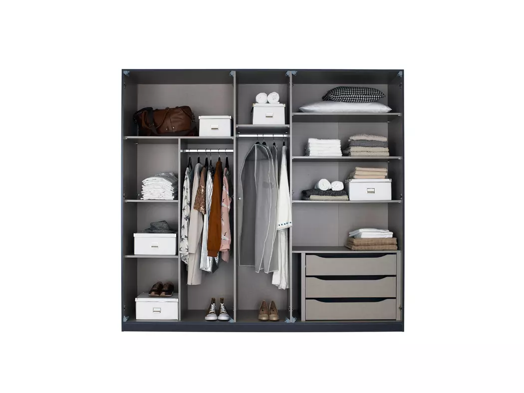Kleiderschrank Bellezza 226 x 210 cm