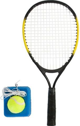 SportX - Tennistrainer - Racket - Inclusief Tas - Elastiek 4 Meter