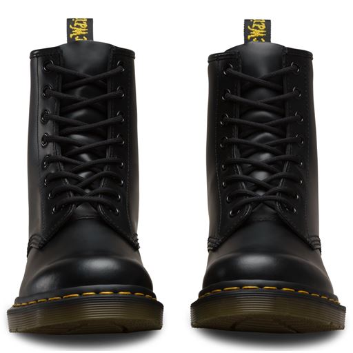 Dr. Martens 1460 Smooth Leather Støvler, Black Smooth Leather, 40