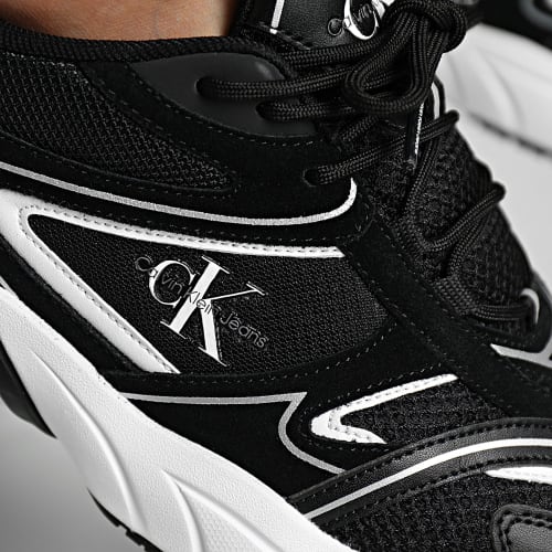 Baskets Retro Tennis 0589 Black Bright White