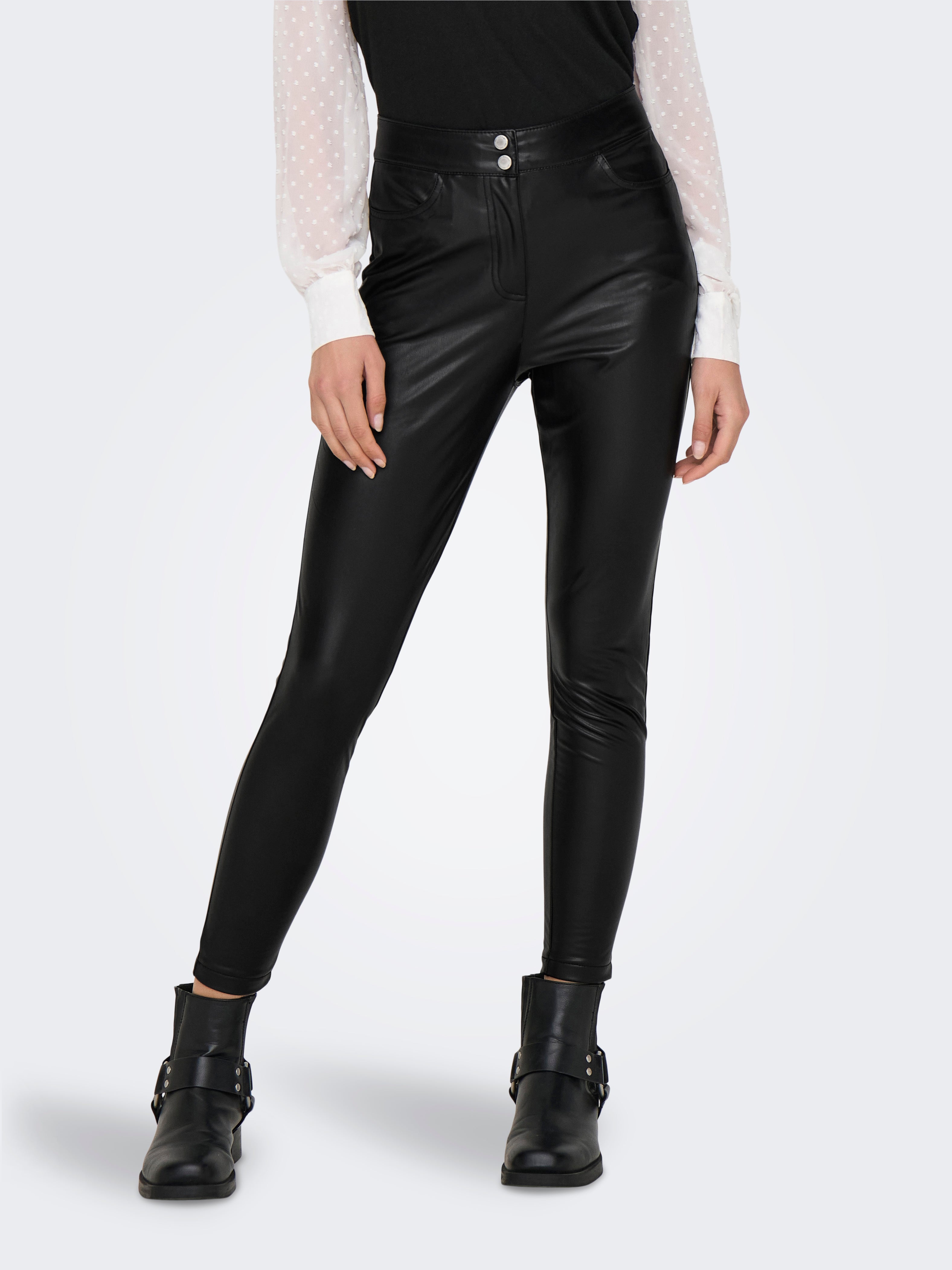ONLJESSIE Mittlere Taille Skinny Fit Leggings Black