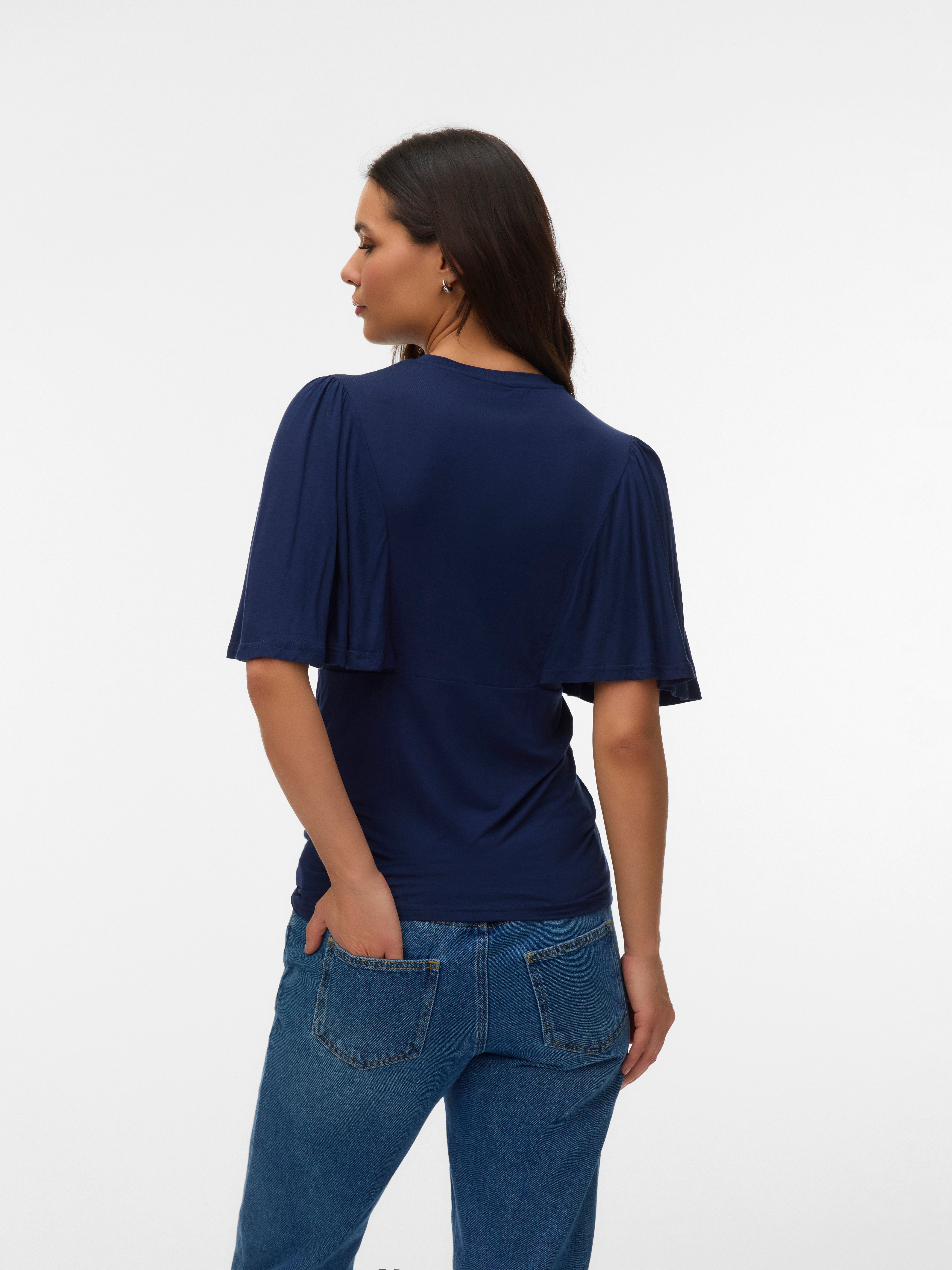 Regular fit O-hals Top