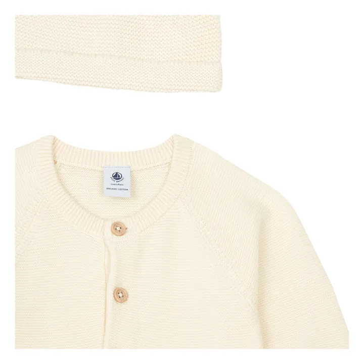 Petit Bateau Coffret Cadeau Naissance en Tricot | Beige