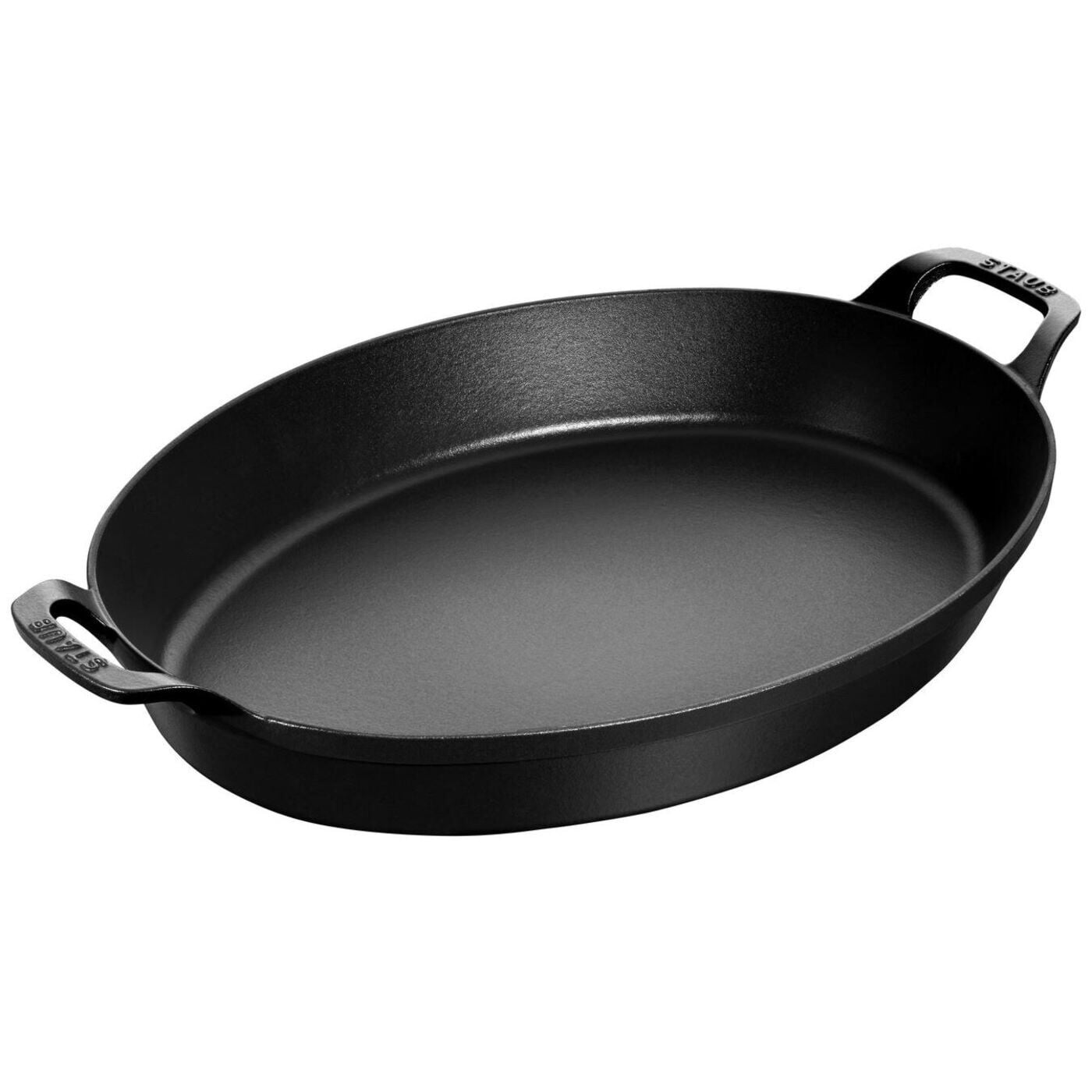 StaubAuflaufform oval, Gusseisen 37cm