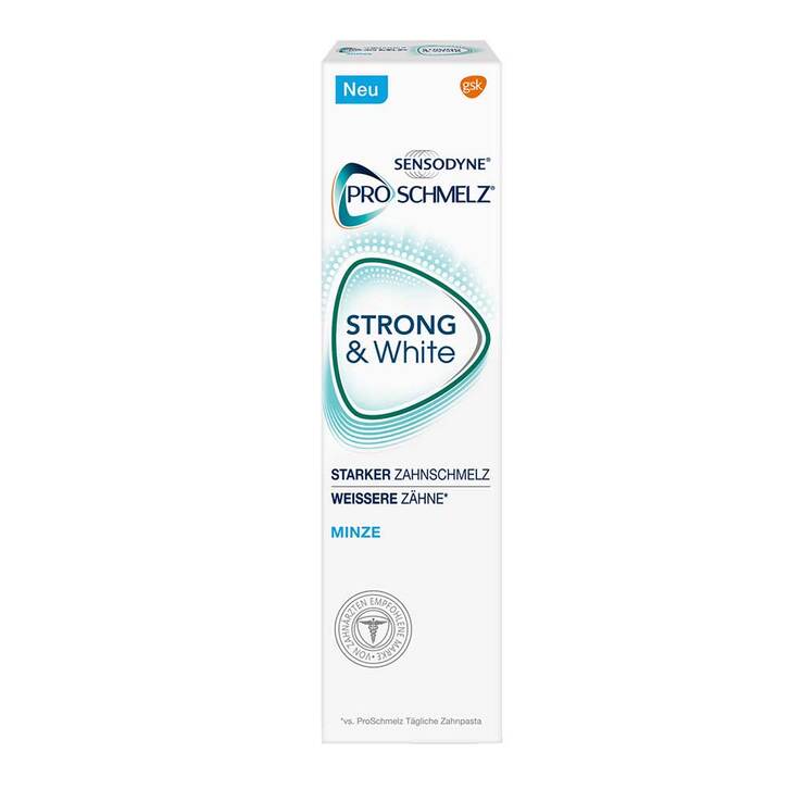 Sensodyne Proschmelz strong & white Zahnpasta, 75 ml