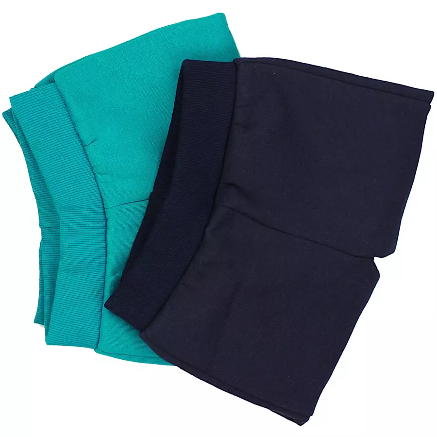 TupTam Baby Jungen Hosen Fleece Angeraut Winter 2er Pack dunkelblau