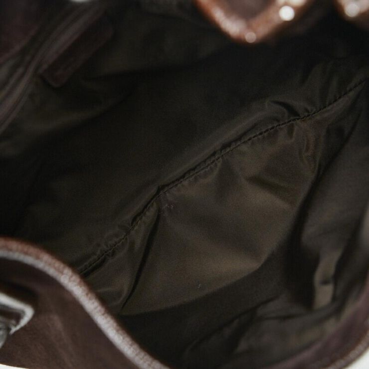 Bvlgari Vintage Bvlgari Shoulder Bag Brown