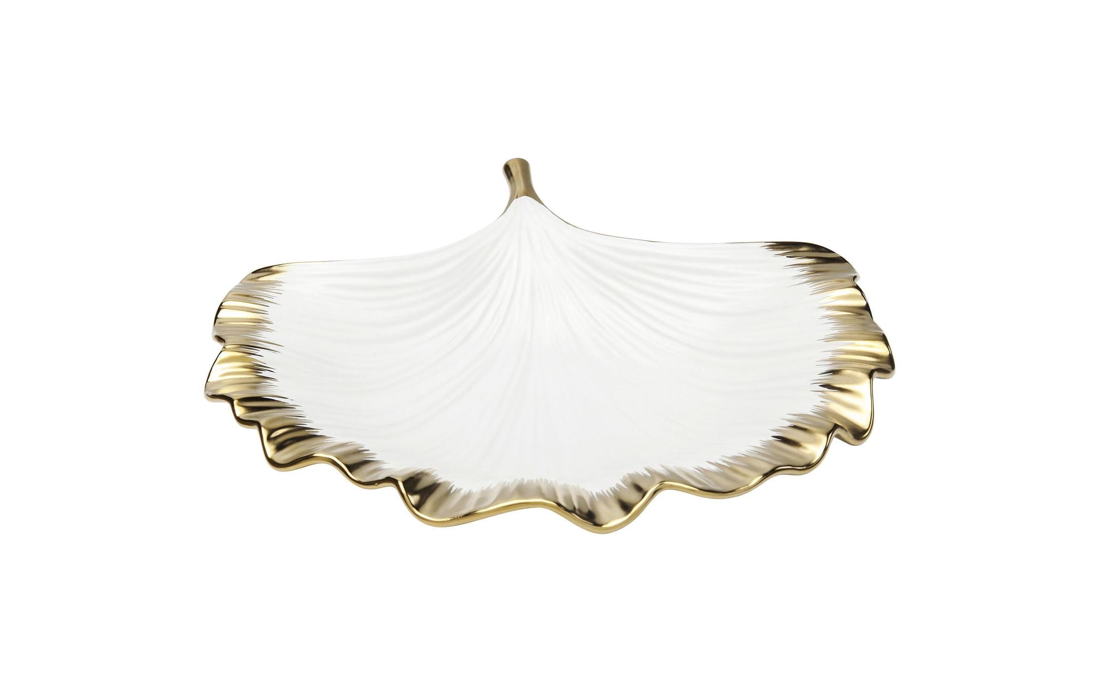 Kare Design Dekoschale »Gingko 28 cm«