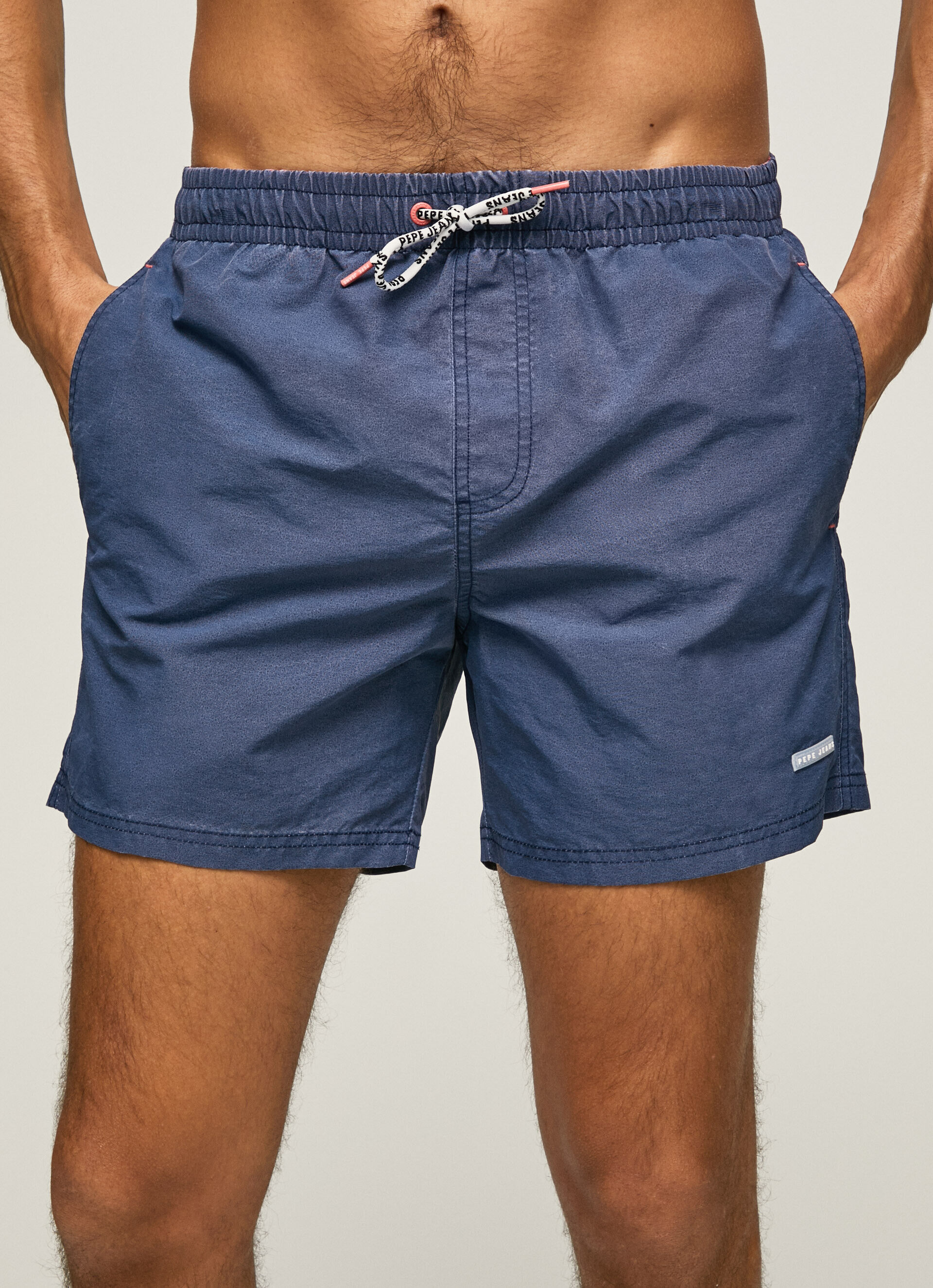 Maiô Fletcher Plain Bermuda - azul índigo