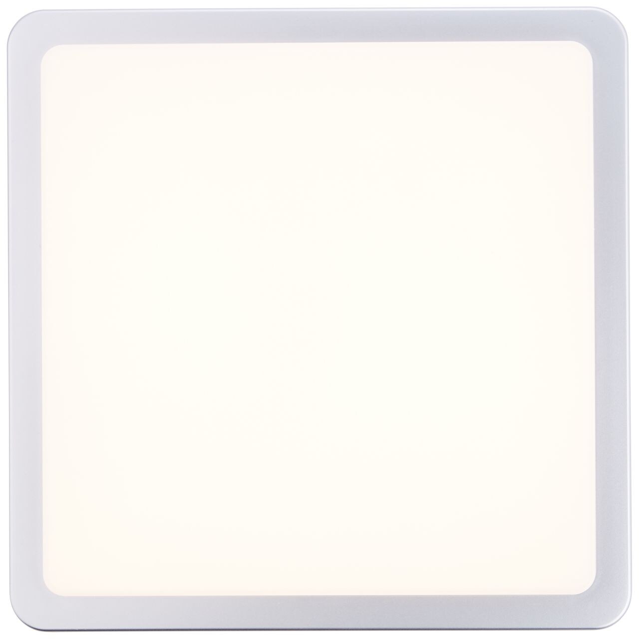 BRILLIANT Devora LED Außenwandleuchte 28x28cm silber | 1x LED integriert, 12W LED integriert, (Lichtstrom: 1500lm, Lichtfarbe: 3000K)