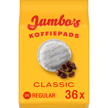 Jumbo's Koffiepads Classic 36 Stuks
