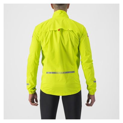 Veste Castelli Emergency 2 Rain Jaune Fluo