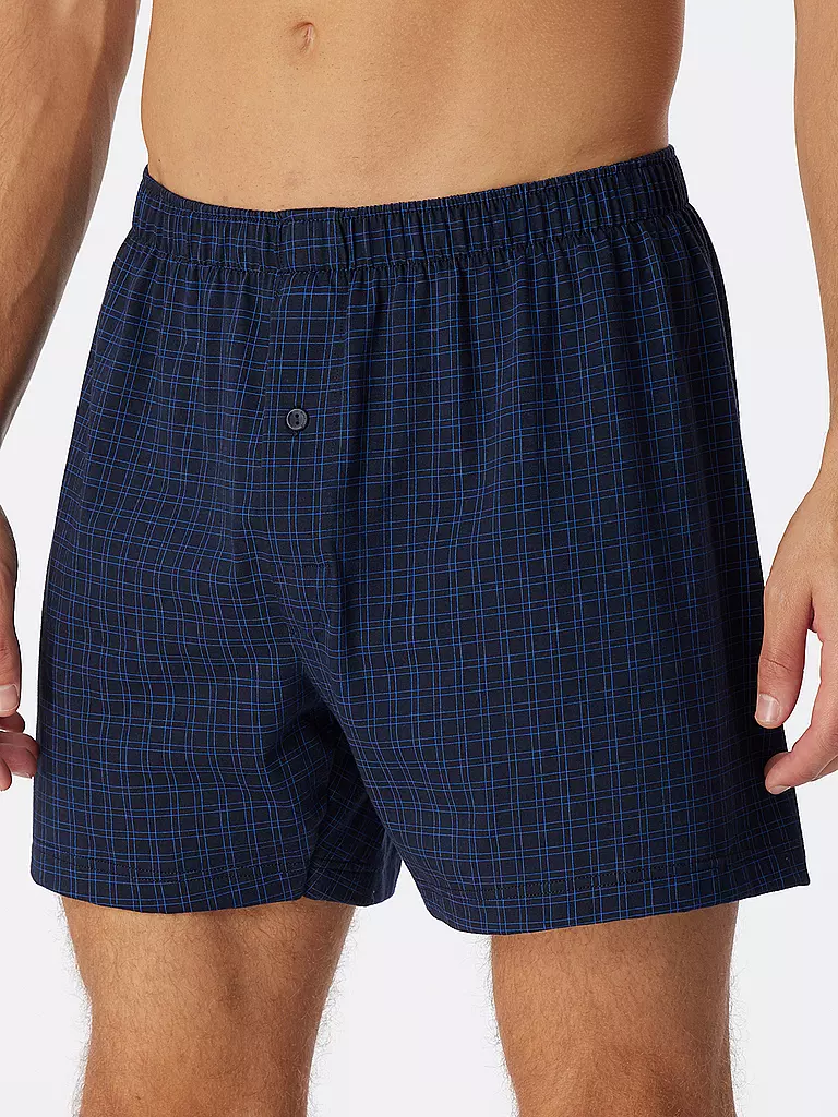 SCHIESSER Boxershorts NOS dunkelblau blau