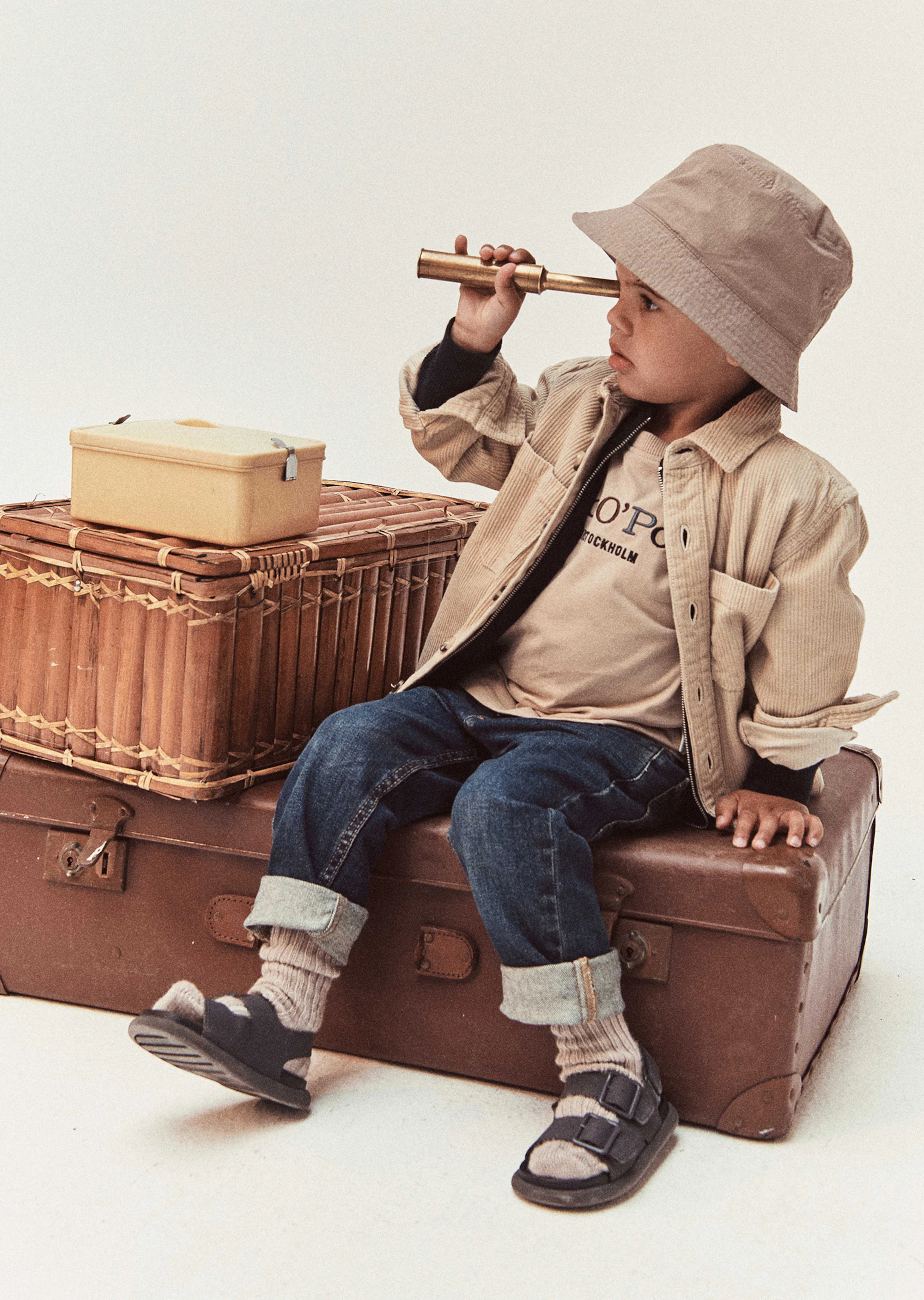 KIDS-BOYS Strickjacke mit feiner Waffel-Struktur