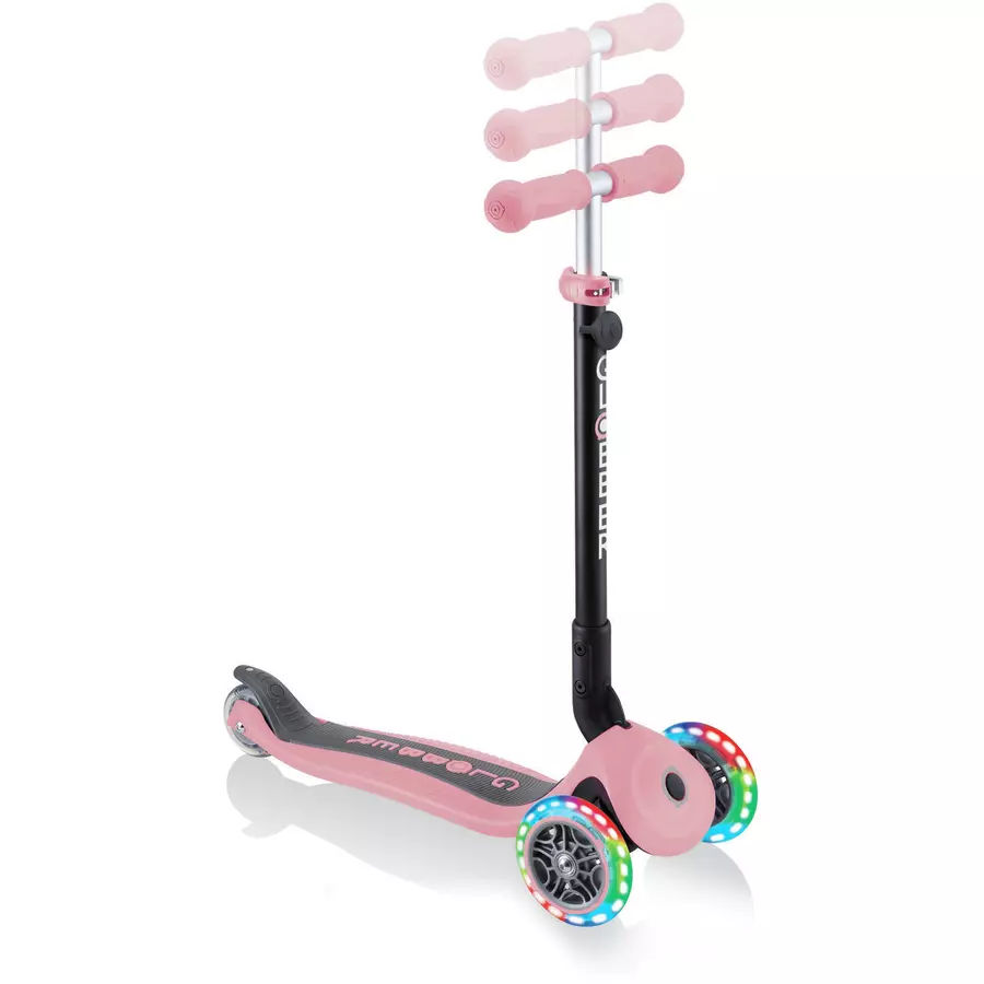 GLOBBER GO-UP 4-in-1 FOLDABLE LIGHTS pastellrosa - mit Leuchtrollen