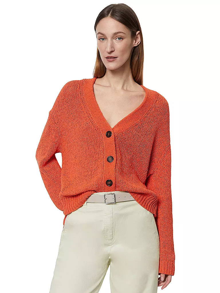 MARC O'POLO Cardigan  orange