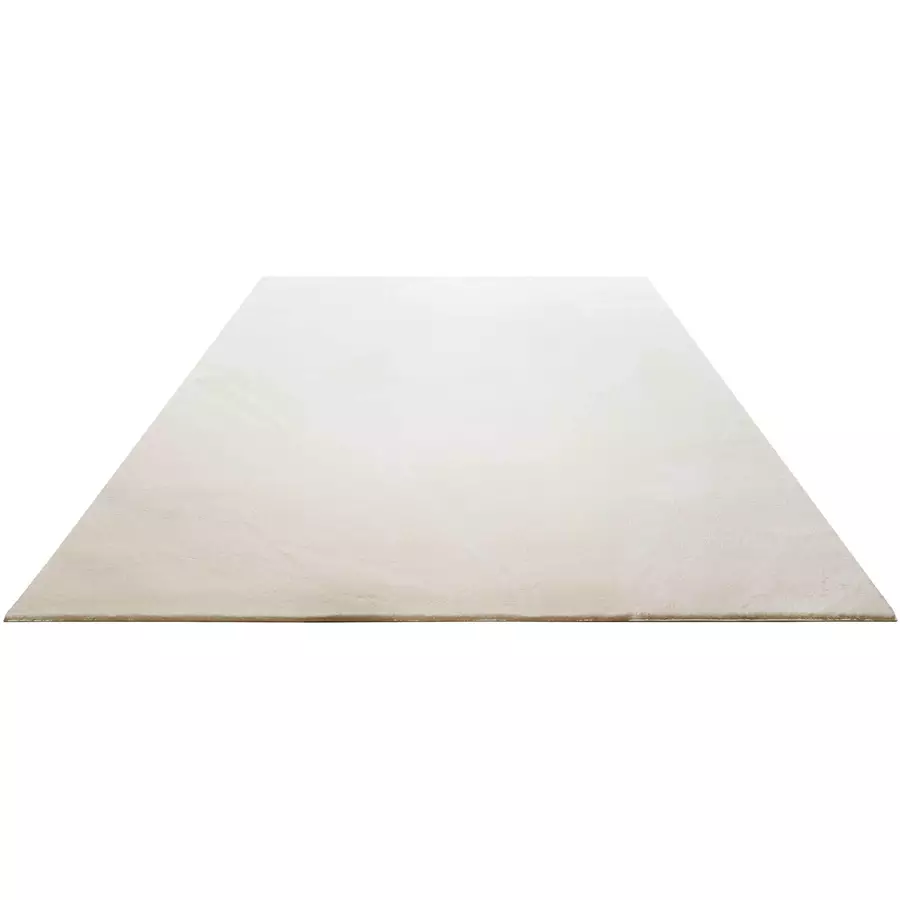 Homie Living Kurzflorteppich Lago creme beige