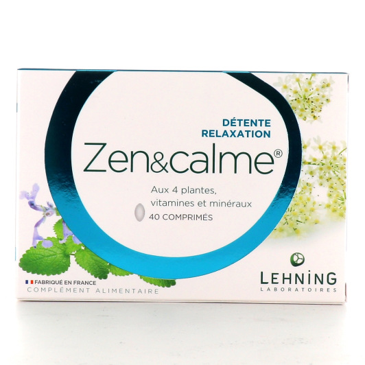 Lehning Zen & Calme - Complément alimentaire détente, relaxation