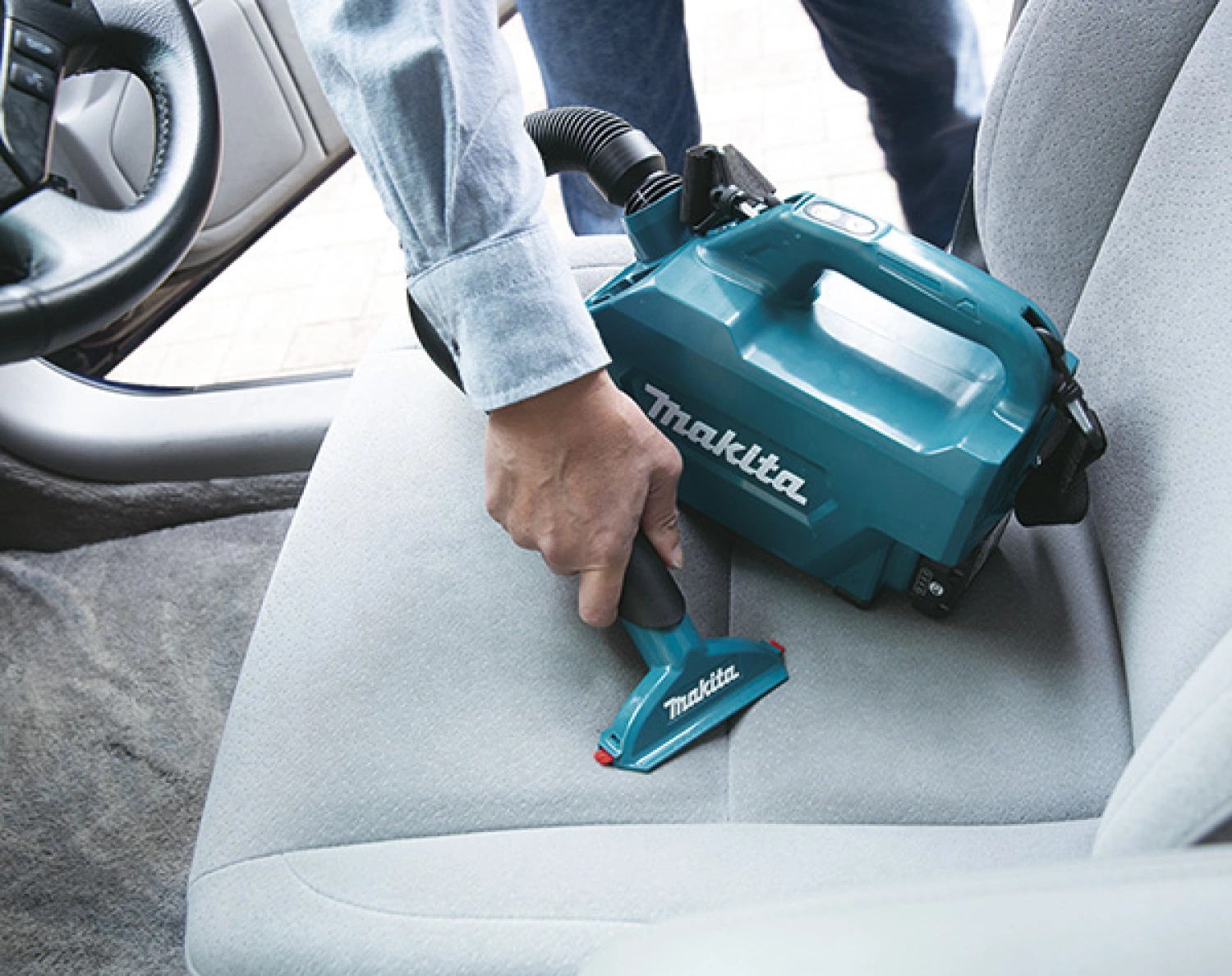Makita CL121DSM 12V Li-Ion Accu stofzuiger set (1x 4,0Ah) - 1300l/min - 0,5L