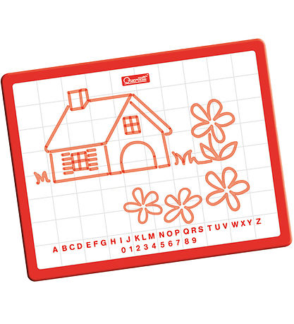 Quercetti Magnettafel - Magenta ABC - 48 Teile - 05211