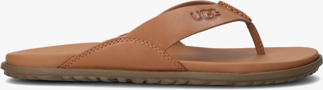 UGG cognac ugg slippers w solivan flip