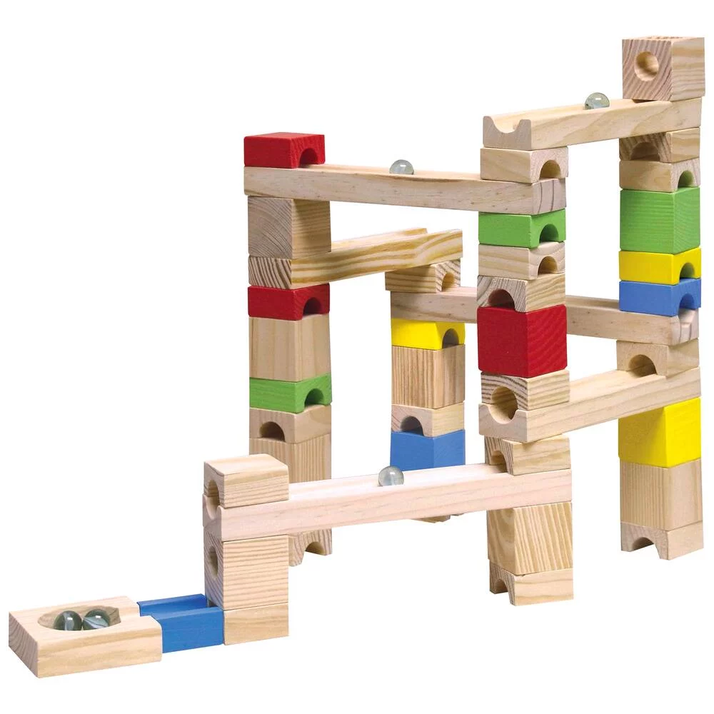 CIRCUIT A BILLES EN BOIS