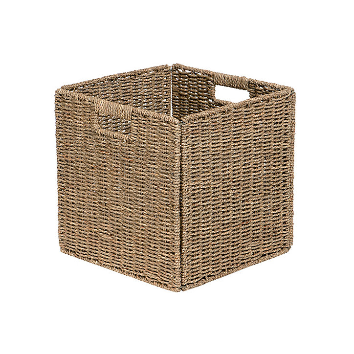 Boîte de rangement carrée de 31 cm enjonc de mer